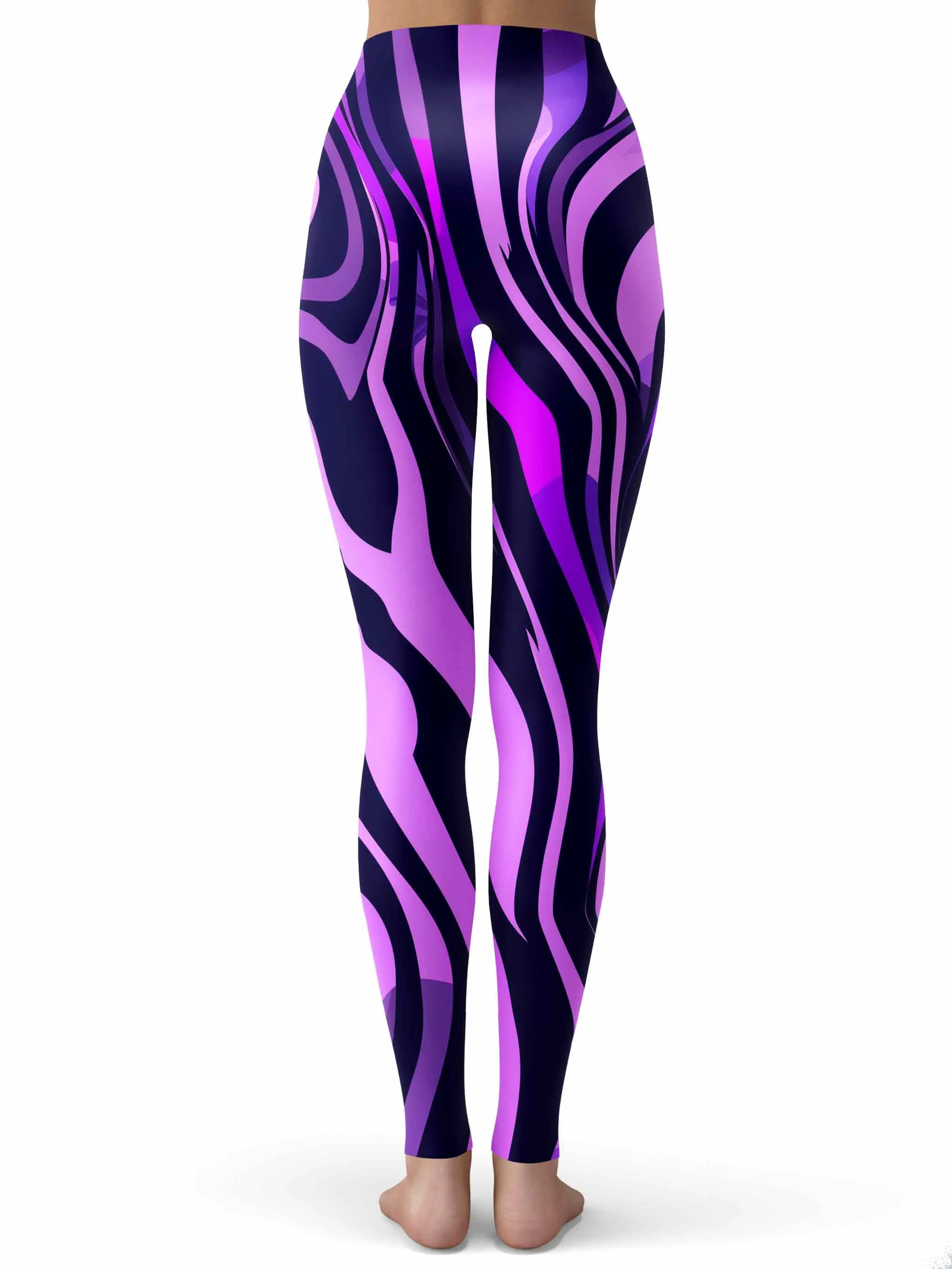 Noir Stripes Leggings